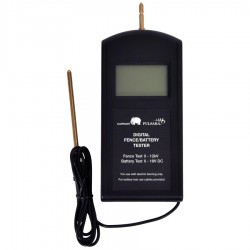 Testeur de clôture et batterie numérique