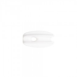 Isolateur ovale blanc (10)
