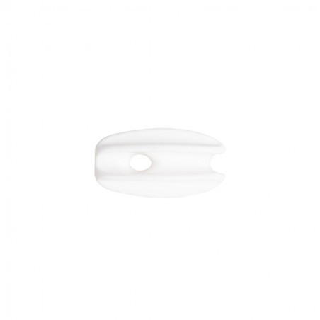 Isolateur ovale blanc (10)